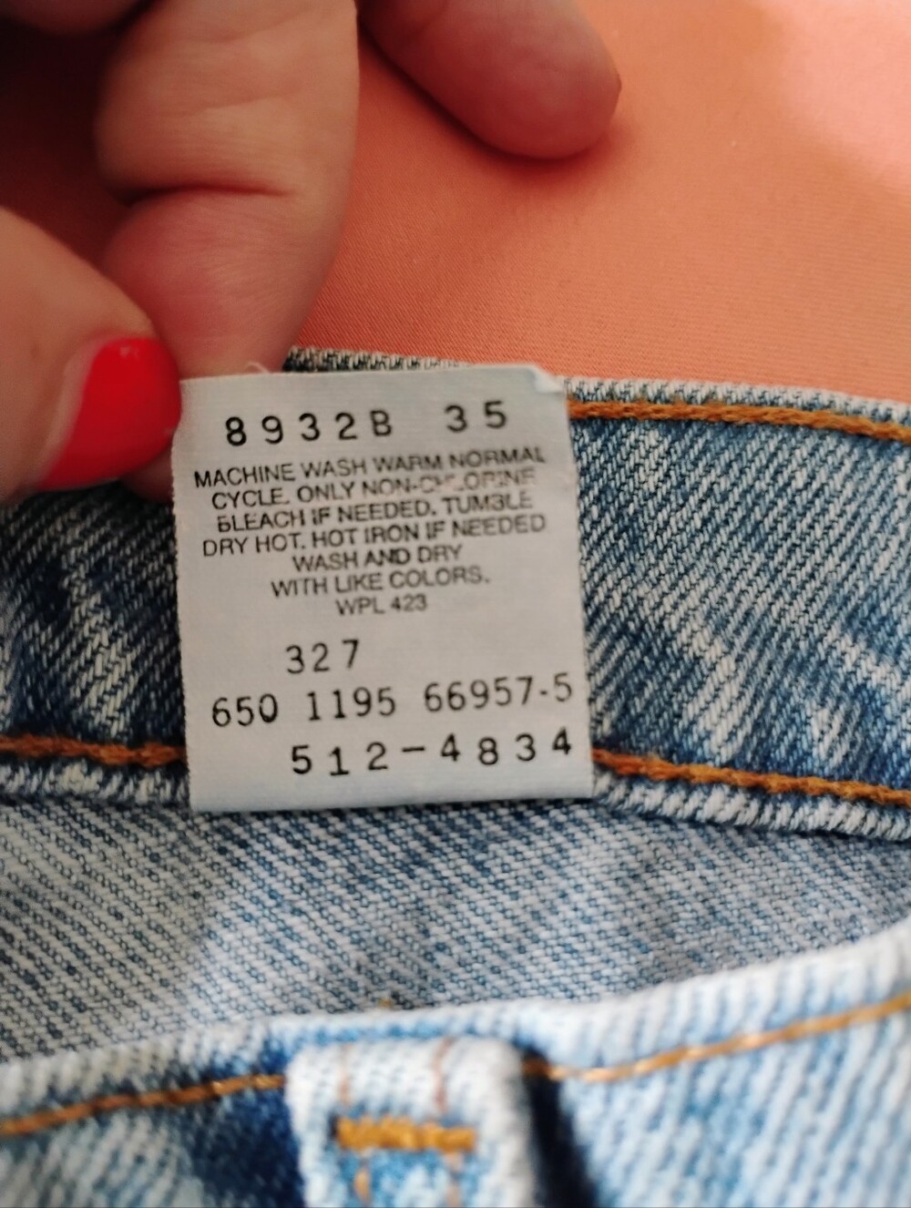 Levi's Light Blue 512 Straight Leg Jeans 31/32 - Picture 4 of 9